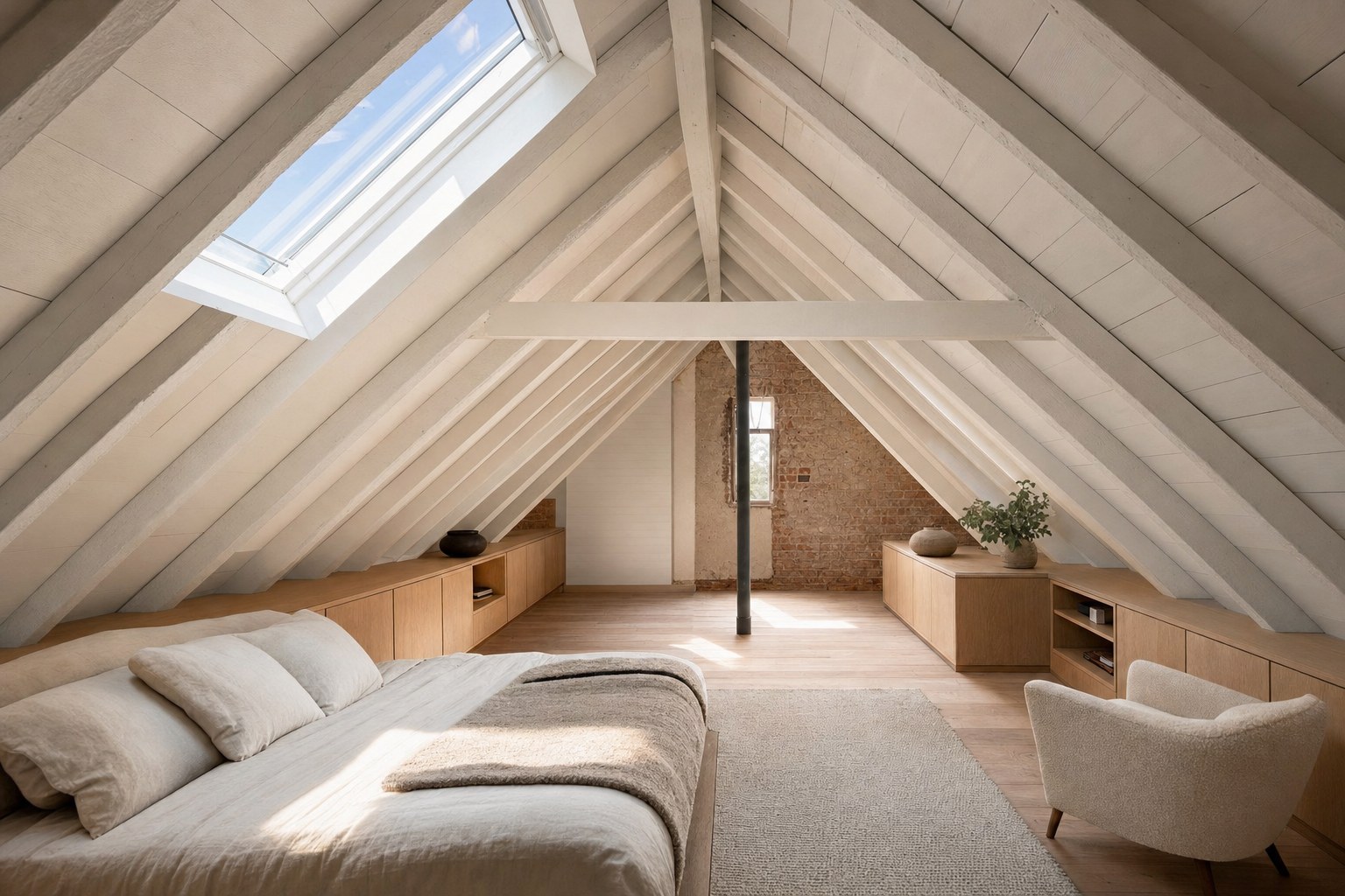 Observatoire dans les combles — after