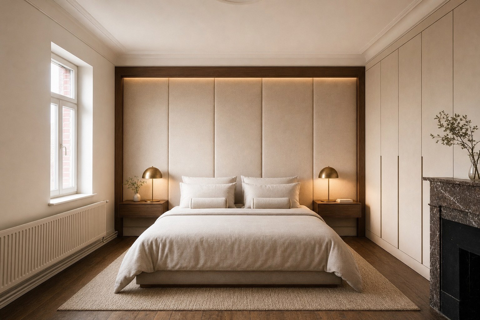 Schlafzimmer-Suite — nachher