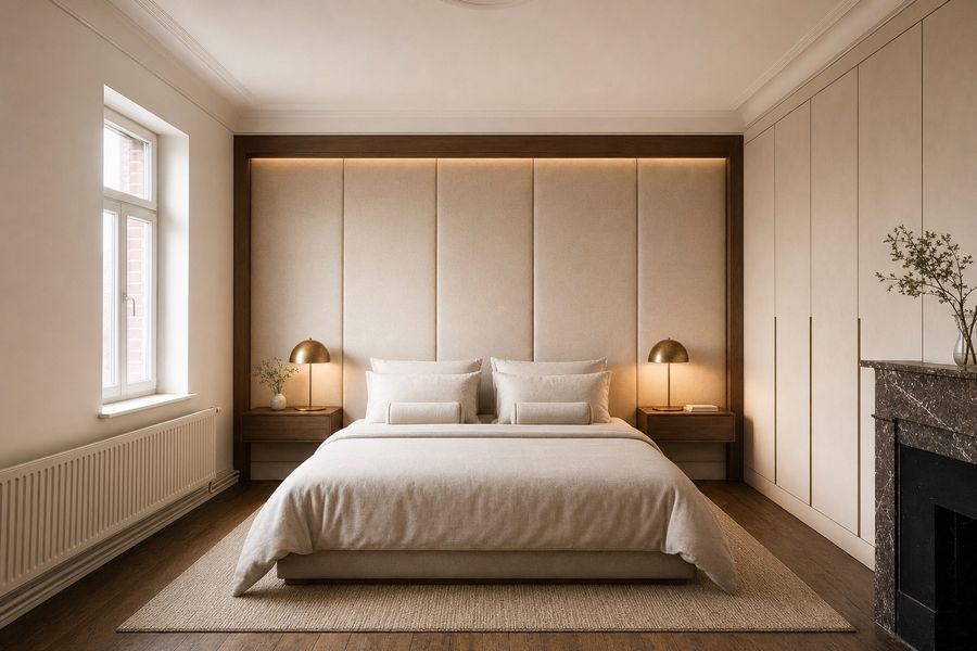 Schlafzimmer-Suite — nachher